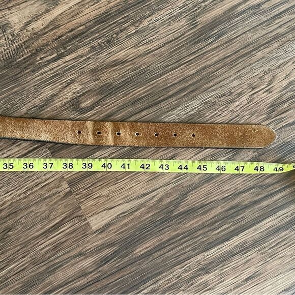 American Eagle Outfitters Men's Brown Leather Belt Size 39” - Picture 13 of 14